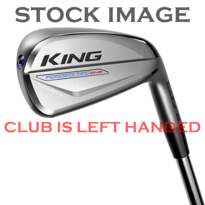 NEW LH Cobra KING Forged Tec ONE 5-PW+GW Irons KBS $ Taper Lite Steel Regular