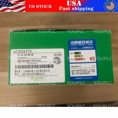 1PC New Schneider LC1D32F7C Contactor 100VAC In Box Free Shipping
