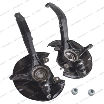 2x Front Wheel Bearing Hub Knuckle Assembly For 2008-2012 Honda Accord 2.4L 3.5L