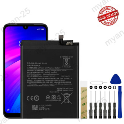 New BN46 Battery Replacement For Xiaomi Redmi Note 8 3900 mAh Tools