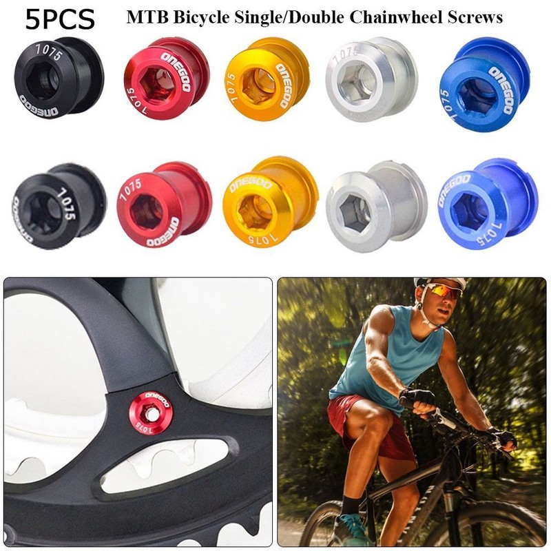 Cycling Crankset Parts Chainring Wheel Bolt Disc Screw Chainwheel Screws