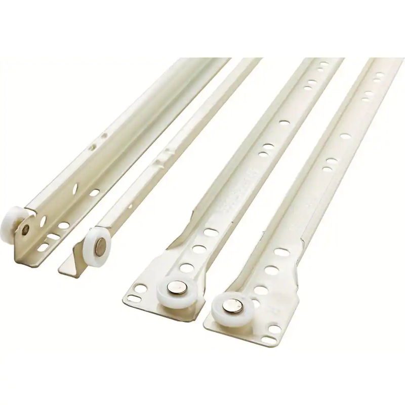 22 In. Self-Closing Bottom Mount Drawer Slide Set 1-Pair (2 