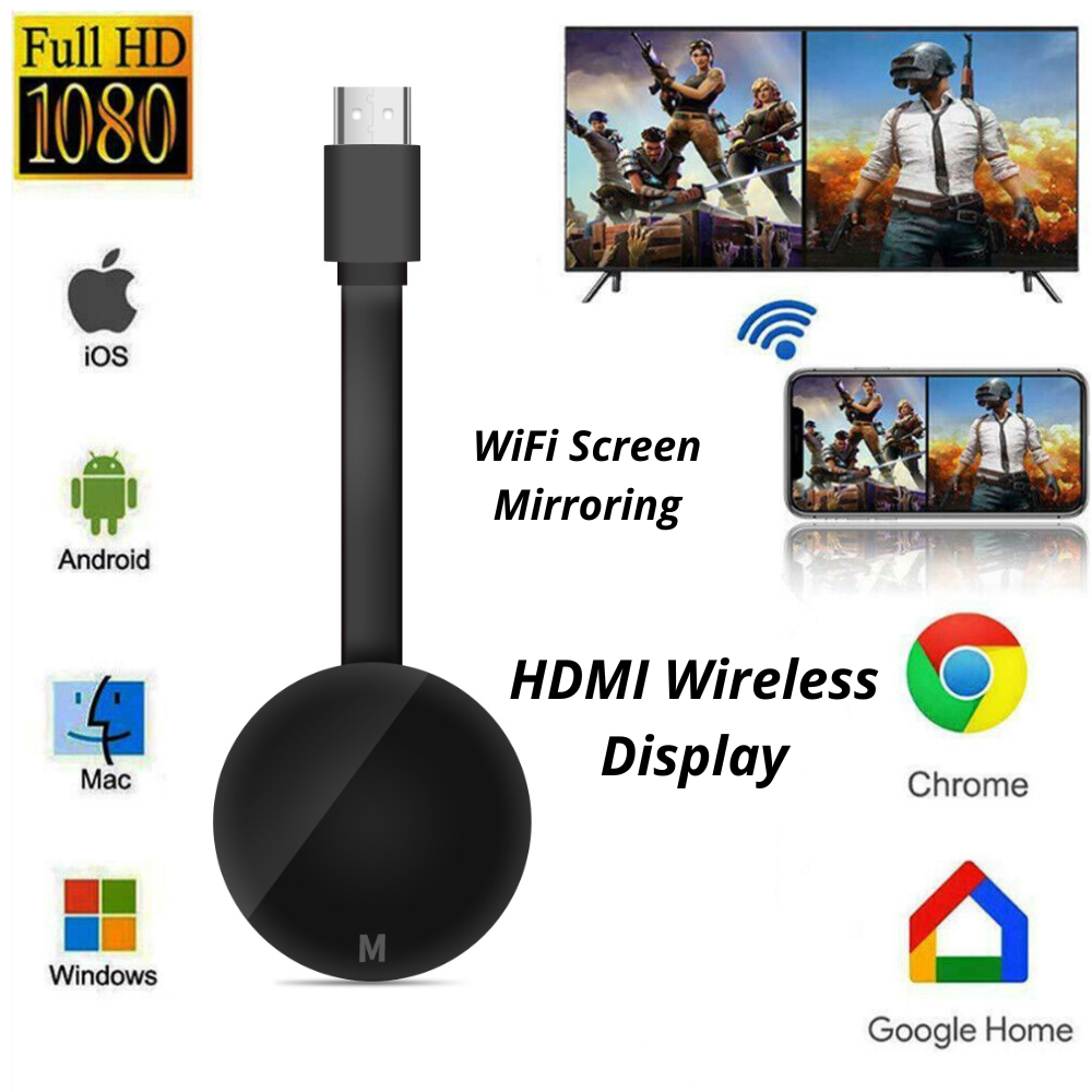 Video Media Tv Mirroring Screen Wireless Hdmi Wif
