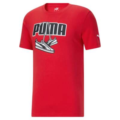 

Кроссовки Puma Hang Tee Inf Мужские 589770-11, Красный, Puma Sneaker Hang Tee Inf