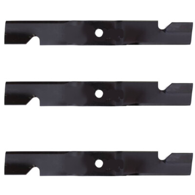 3 Fits Exmark 109-6464-S Hi Lift Notched Blade Set Lazer Z AC Diesel XS 66 Inch
