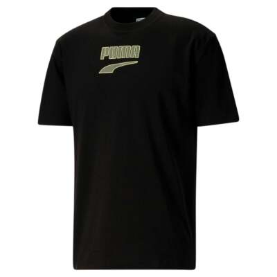 

Puma Downtown Logo Футболка с круглым вырезом и короткими рукавами Мужские черные повседневные топы 53566951, Черный, Puma Downtown Logo Crew Neck Short Sleeve TShirt