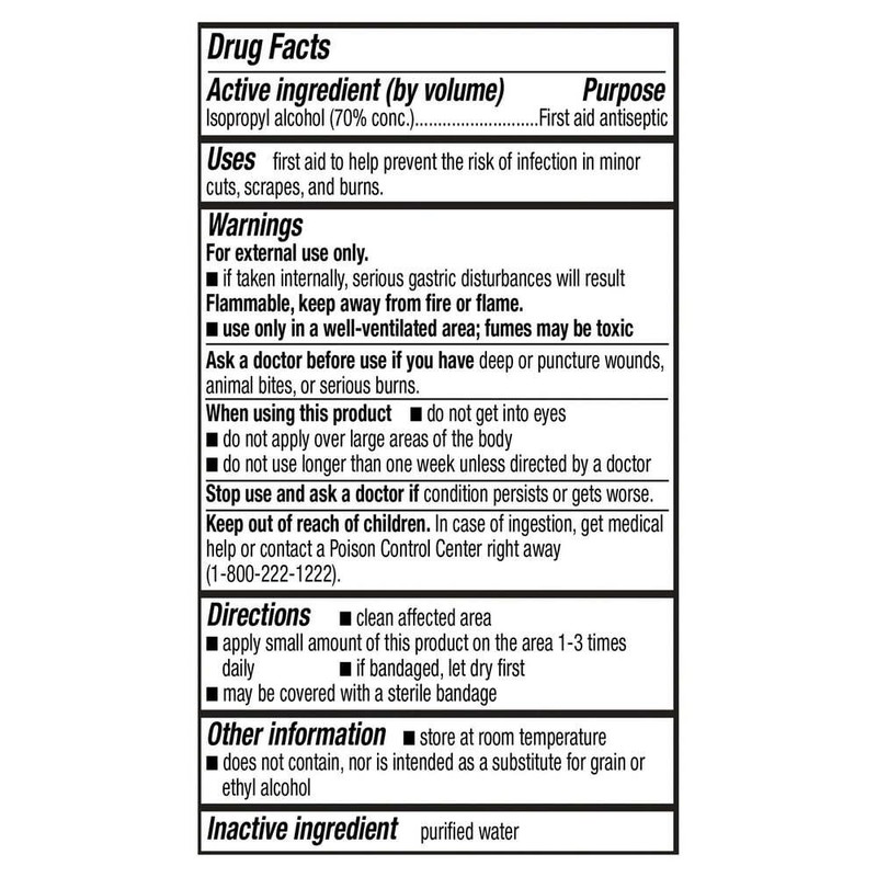 Equate 70% Isopropyl Alcohol Antiseptic, 32 Fl Oz