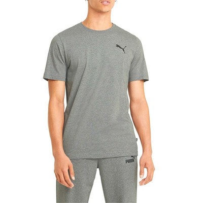 

Puma Essentials Small Logo Футболка с круглым вырезом и коротким рукавом мужская, размер , повседневная, Grey, Puma Essentials Small Logo Crew Neck Short Sleeve T-Shirt