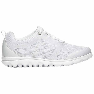 

Белые кроссовки Propet Travelactiv Walking Womens Athletic Shoes W5102-W, Белый, Propet Travelactiv Walking