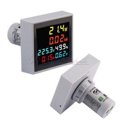 100A LCD Digital Multifunction Voltage Current Power Frequency Meter AC50V-450V