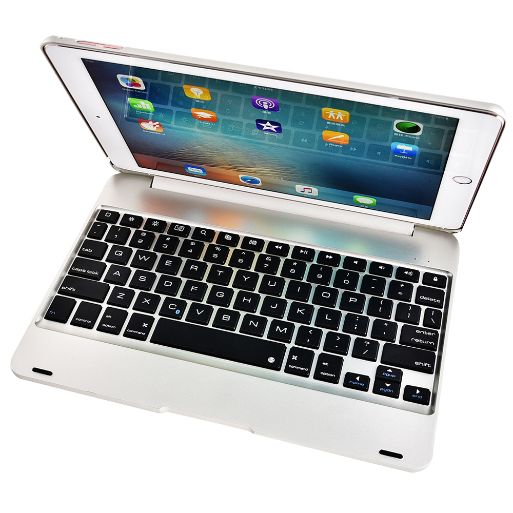 white colour CASE FOR IPAD PRO 9.7 FOLIO KEYBOARD BLUETOOTH