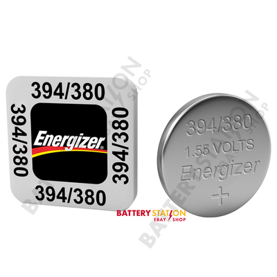 Energizer 394/380 AG9 SR936SW 1.55V Silver Oxide Watch Batteries *Genuine*