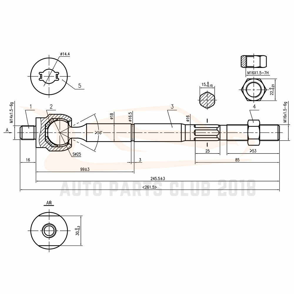 Front Right Lower Control Arm Aazon.co: Detroit Axle - Front