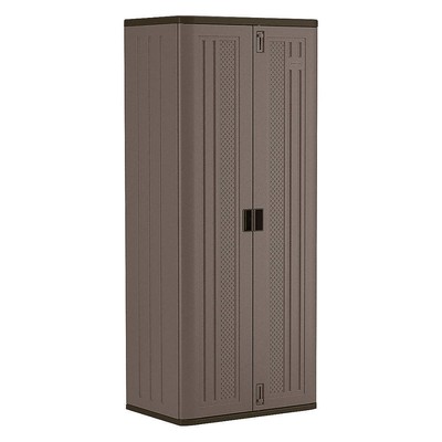 SUNCAST BMC7200 Strg Cab,72''x30''x20 1/4'',Silver,3Shlv 32XT01