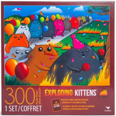Exploding Kittens  300-piece Jigsaw Puzzles conga line w