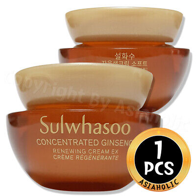 Sulwhasoo Concentrated Ginseng Renewing Cream EX Soft 5ml x 1pcs (5ml) Newest