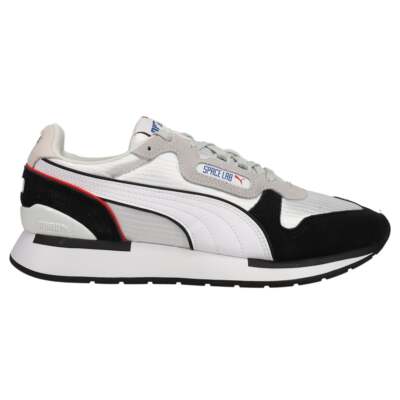 

Мужские кроссовки Puma Space Lab Lace Up Black, Grey, White Повседневная обувь 383158-01, Puma Space Lab Lace Up