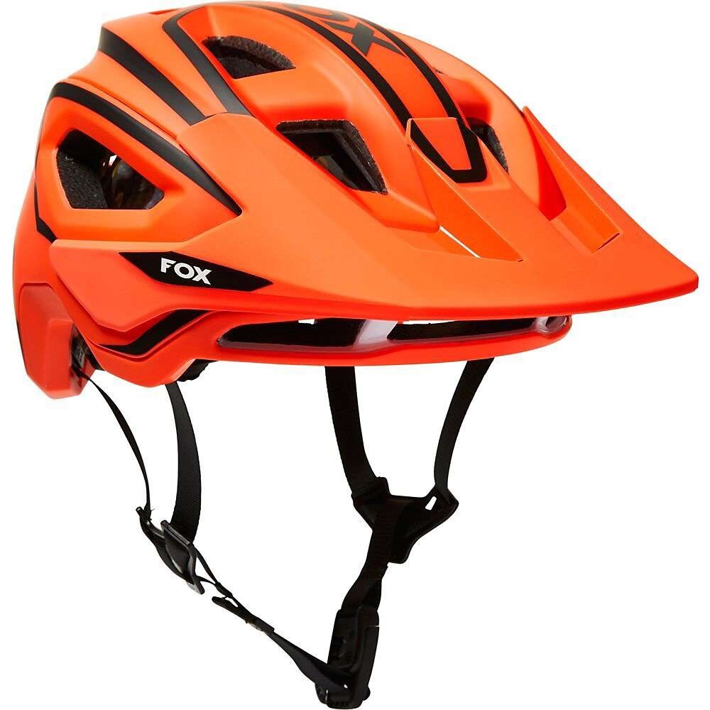 Fox Racing Speedframe Pro Dvide Helmet (Fluorescent Orange)