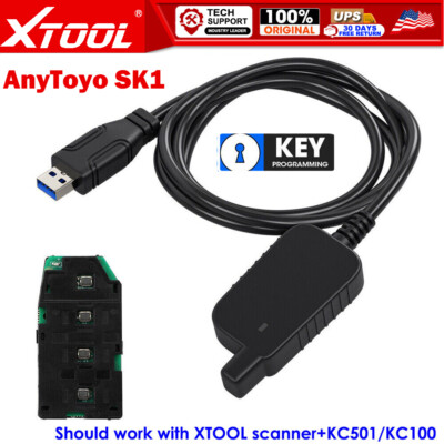 XTOOL AnyToyo SK1 Auto K*ey Programmer Fit For Toyota 8A 4A For KC501+D8/D9/PAD3