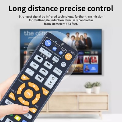 Universal Learning Remote Control L336 For TV VCR CBL DVD SAT STR-TV CD VCD HIFI