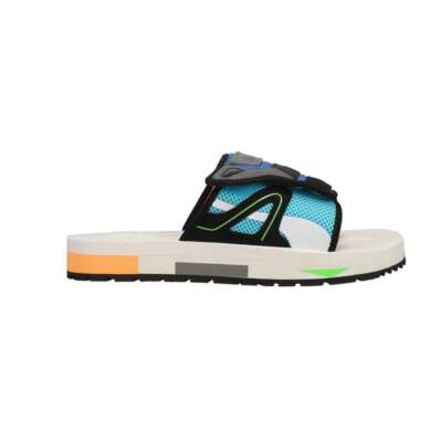 

Мужские синие, белые повседневные сандалии Puma Mirage Mox Slide 375630-01, Blue;white, Puma Mirage Mox Slide