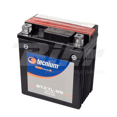 KAWASAKI 250 KLH Super Sherpa 2003 BATTERIA YTX7L-BS TECNIUM