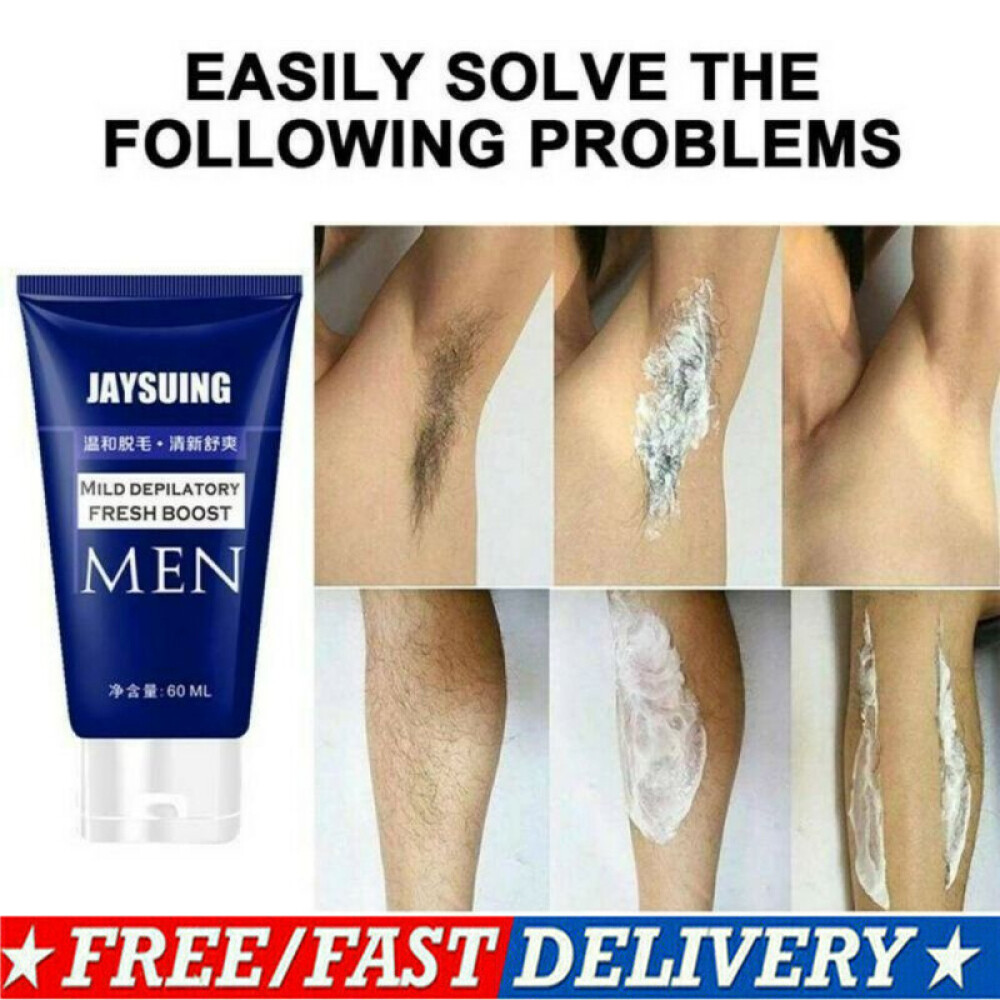 Permanent Hair Removal Cream Depilatory Paste Beard ...