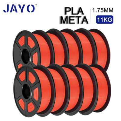 JAYO 11KG 3D Printer Filament 1.1KG/SET 1.75mm PLA PLA+ SILK PETG PLA Meta Wood