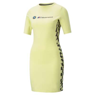 

Платье Puma Bmw Mms Vintage Womens Yellow Casual 599971-05, Желтый
