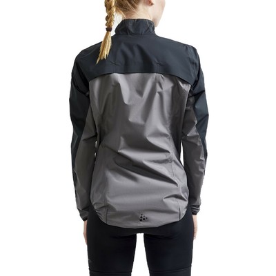 CRAFT CRAFT WOMENS CORE ENDURANCE HYDRO JACKET TOP BLACK SPORTS FULL ZIP WATERPROOF