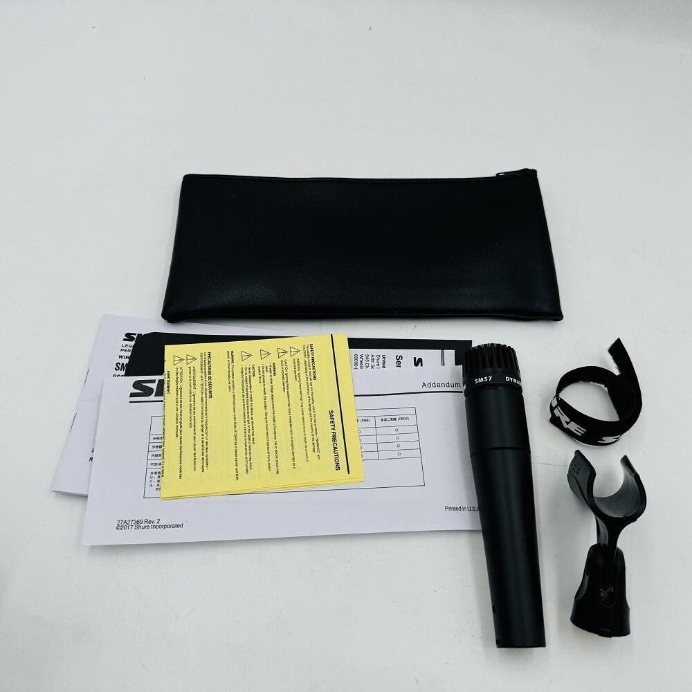 SM57-LC Cardioid Wired Dynamic Instrument Microphone 2023  New In Box Free Ship