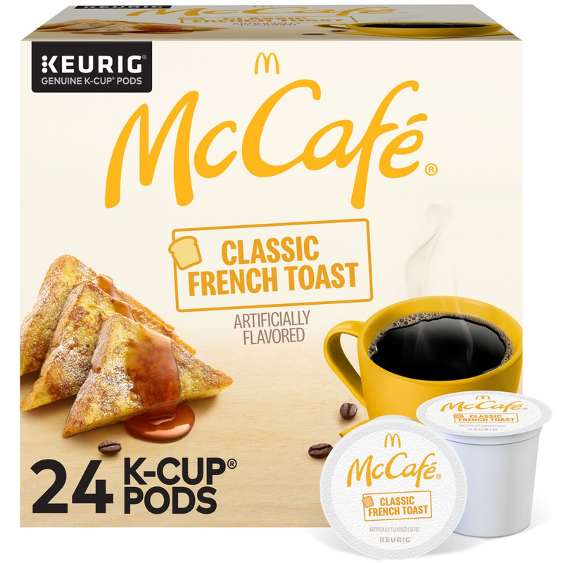 Mccafe, Classic French Toast Light Roast K-Cup Coffee Pods, 