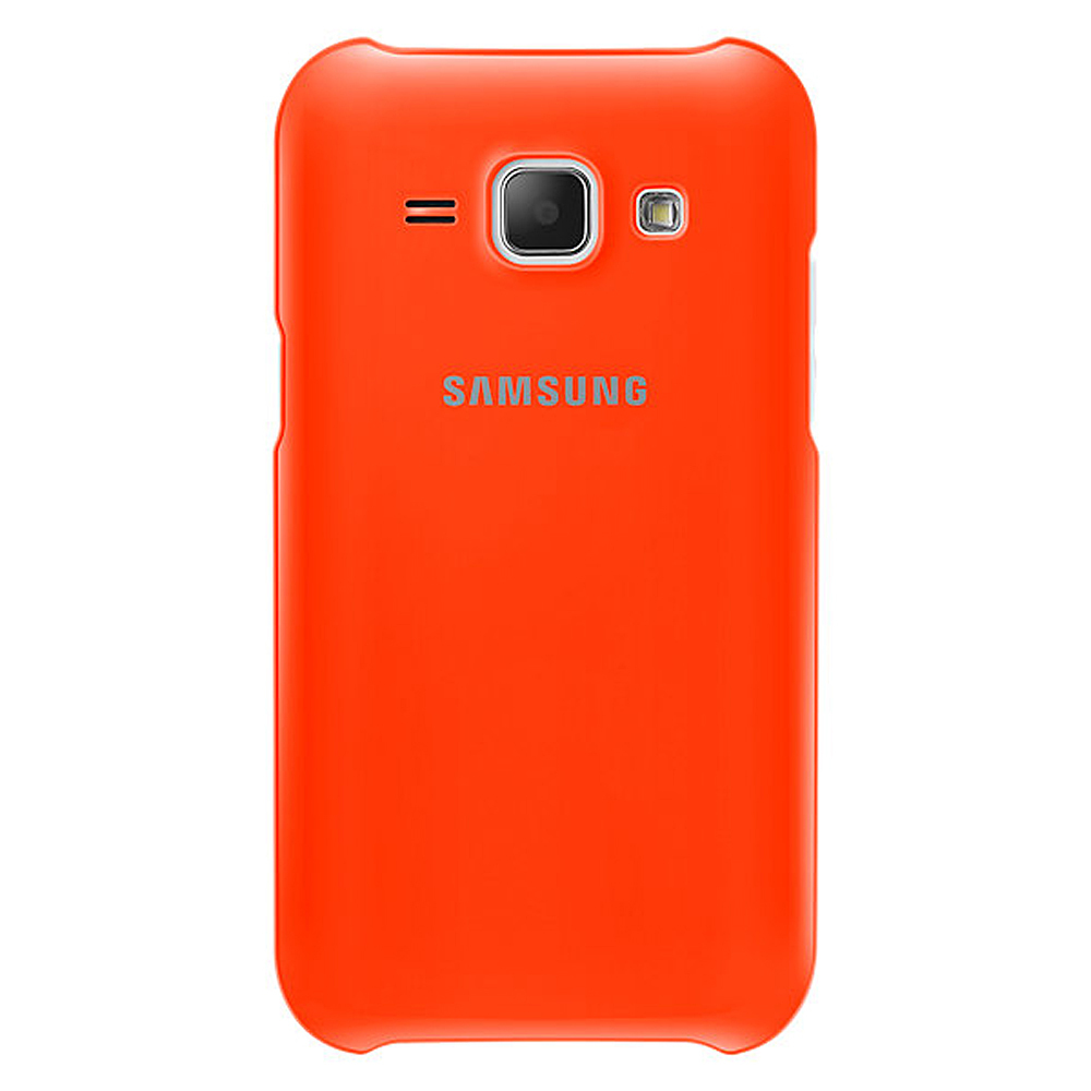 CUSTODIA CASE ORIGINALE COVER SAMSUNG EF-PJ100BO SM J100 GALAXY J1 ARANCIONE