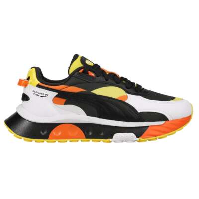 

Повседневная обувь Puma Wild Rider 59Th Lace Up Youth Boys White Sneakers 384836-01, Белый, Puma Wild Rider 59Th Lace Up Youth