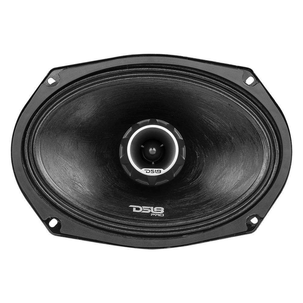 DS18 PRO-ZT 6x9" Mid-Range Loudspeaker with Bullet Tweeter 550W Water Resistant