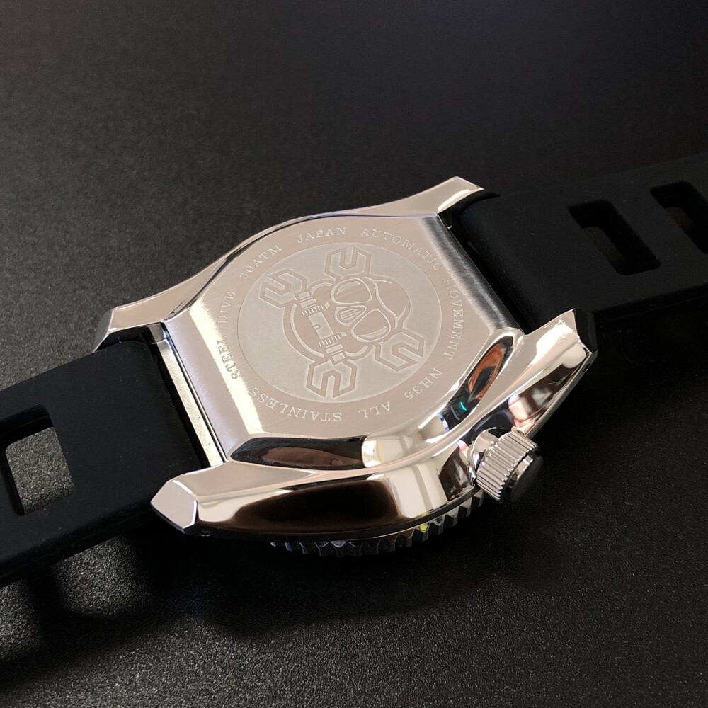 Pre-owned Steeldive Mens Automatic Watches 20atm Waterproof Dive Watch Men Luminous Tuna