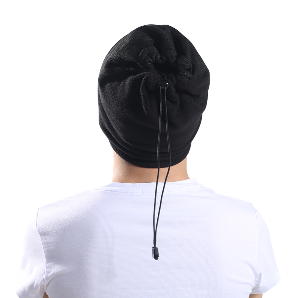 Winter Polar Fleece Windproof Half Face Mask Adjustable Neck Warmer Gaiter Scarf