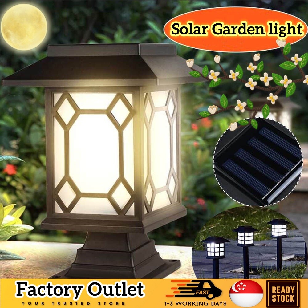 Solar LED Deck Light Path Garden Patio Pathway Stairs Step Fence Decoration Lamp