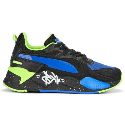 

Молодежные черные кроссовки Puma Nfs X RsX на шнуровке для мальчиков, повседневная обувь 30769001, Черный, Puma Nfs X RsX Lace Up Youth