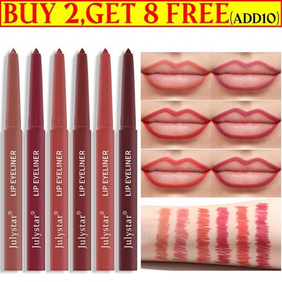 Lip Liner Pencil Smooth Waterproof Long Lasting Non✨