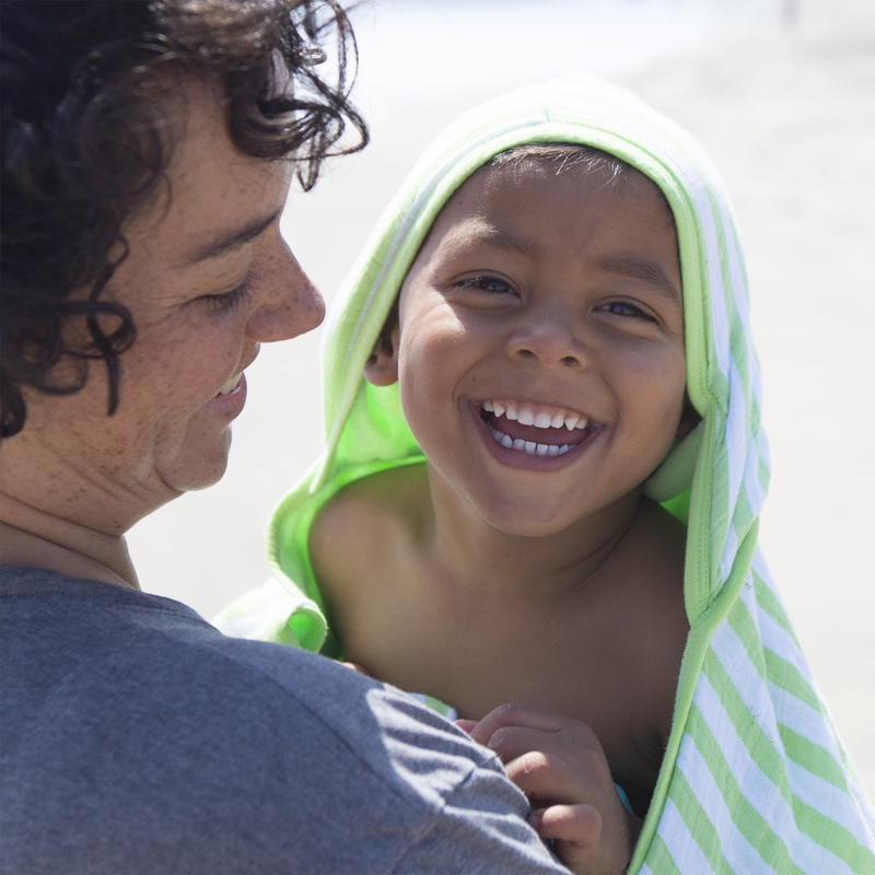 Green Sprouts Muslin Hooded Towel Made from Organic Cotton