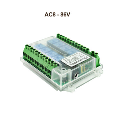 8 Channel Wireless RF Remote Control Switch Relay Module DC8-86V / AC110-275V US