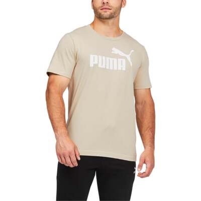 

Puma Essentials Logo Футболка с круглым вырезом и короткими рукавами Мужские коричневые повседневные топы 586449, Коричневый, Puma Essentials Logo Crew Neck Short Sleeve TShirt