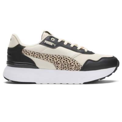 

Puma R78 Voyage Animal Cheetah Platform Женские Бежевые Кроссовки Повседневная Обувь 3940, Бежевый, Puma R78 Voyage Animal Cheetah Platform