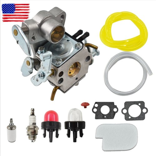 545070601 Carburetor For Poulan P3314WS P3314WSA P3516PR P4018WM w/ Check Valve