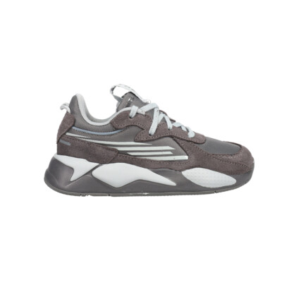 Puma RsX P.E.B. Lace Up  Youth Boys Grey Sneakers Casual Shoes 38989802