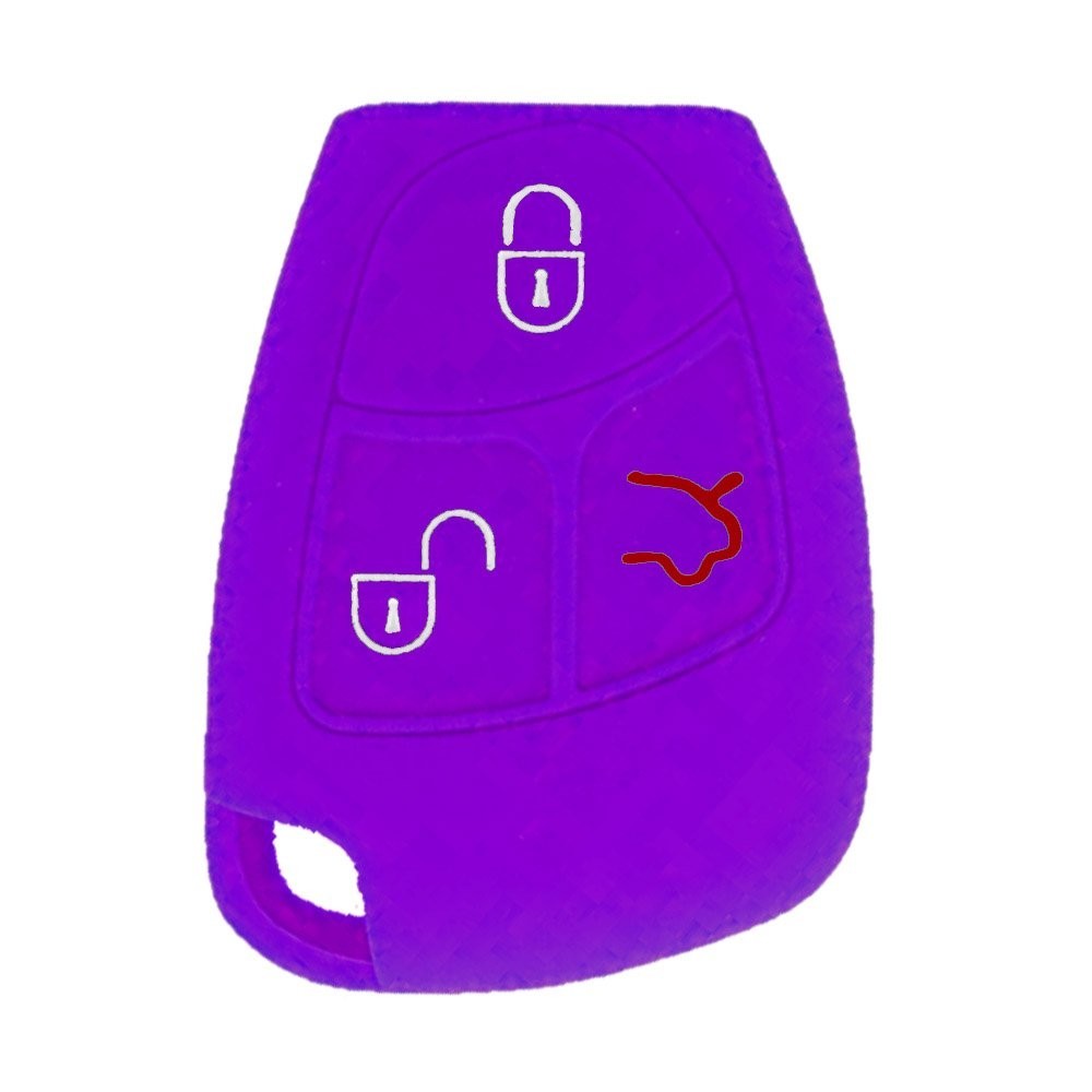 UPC 713382001861 product image for Rotsale 1861 Silicone Car Key Case Shell, 3â buttons Remote Control Key | upcitemdb.com