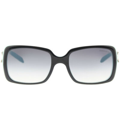 Pre-owned Tiffany & Co . Tf 4047b 80553c Top Black On Azure Sunglasses Grey Gradient In Gray