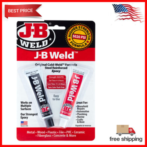 J-B Weld 8265S Original Cold-Weld Steel Reinforced Epoxy 2 oz Super Deal