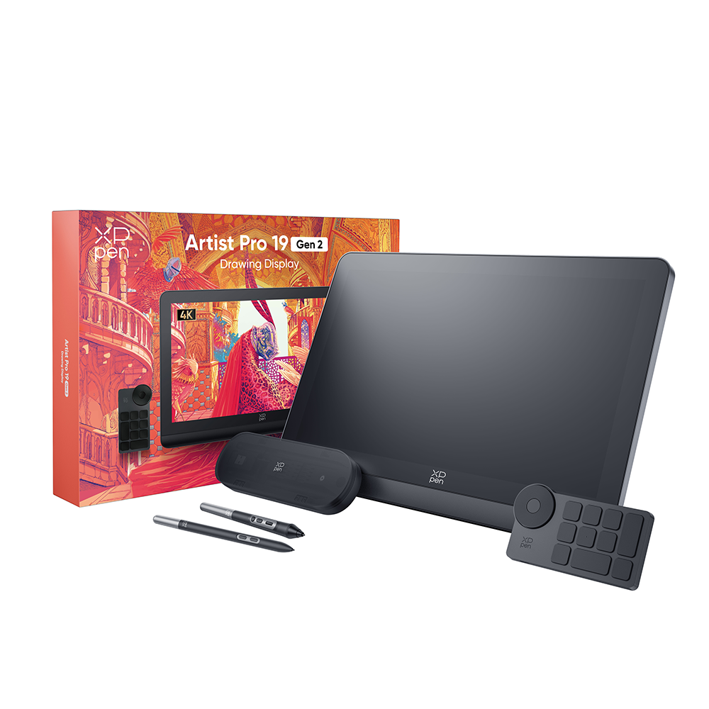 XP-Pen Artist Pro 19 Gen 2 本体 Artist Pro 19 (Gen 2) 4K Resolution | XP-Pen Australia